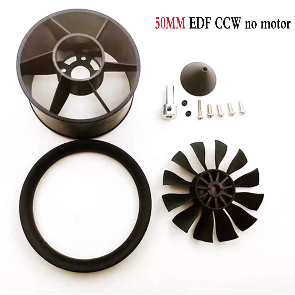 Qx Motor 50mm 12 Blades Ducted Fan Cw Ccw No Motor For Rc Airplane Remote Controlled Toys 8299