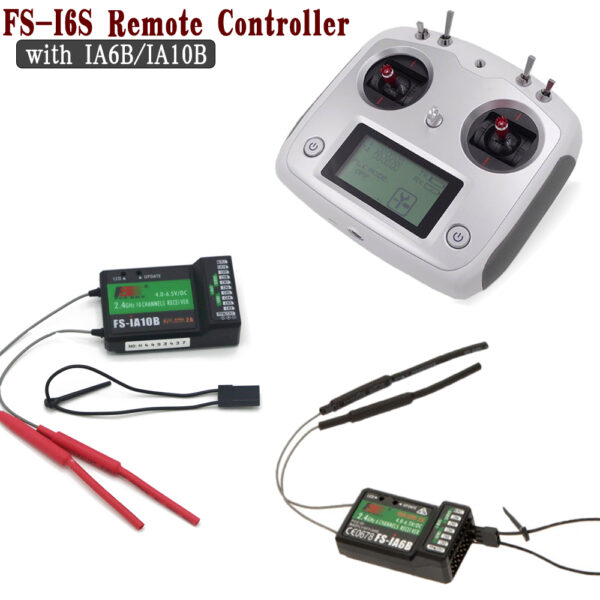 FlySky FS-I6S Remote Controller 2.4G Radio Transmitter with IA6B ...